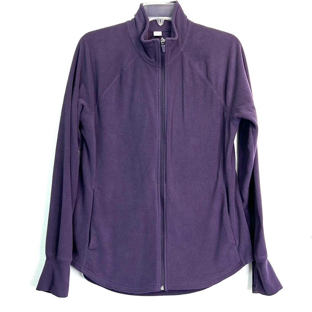 Old Navy Active Purple Full Zip Pocketed‎ Hoodie - SZ: Large